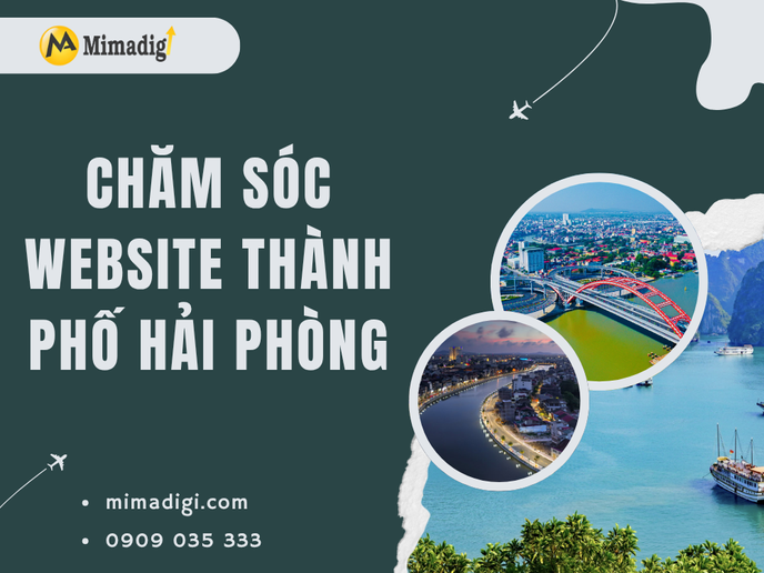 Website Care Hai Phong City at MIMA