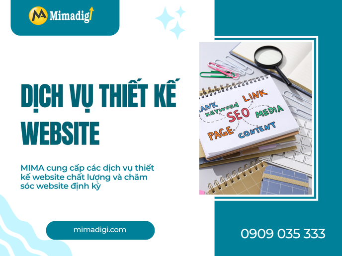 Dịch Vụ Thiết Kế Website Tại MIMA