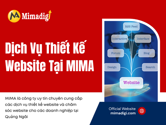 Website Design Services at MIMA