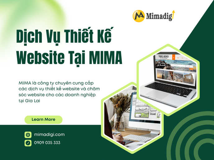 Dịch Vụ Thiết Kế Website Tại MIMA