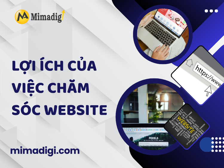 Lợi Ích Của Việc Chăm Sóc Website Đúng Cách tại mima