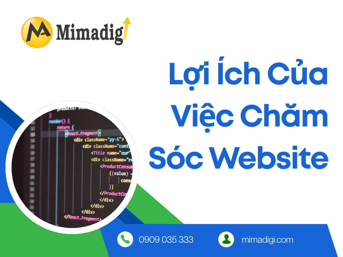 Benefits of Proper Website Care at mima