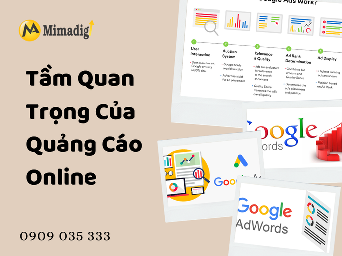 Tầm Quan Trọng Của Quảng Cáo Online tại mima