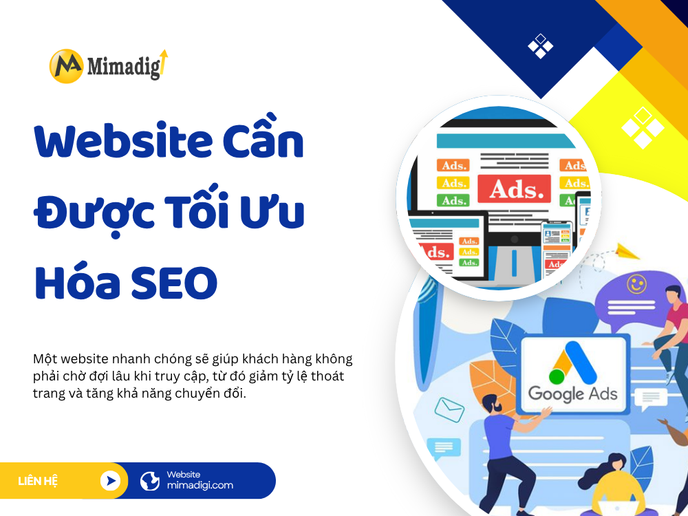 Website Cần Được Tối Ưu Hóa SEO tại mima
