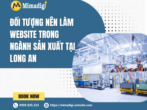 Website Design for Manufacturing Company in Long An by mimadigi
