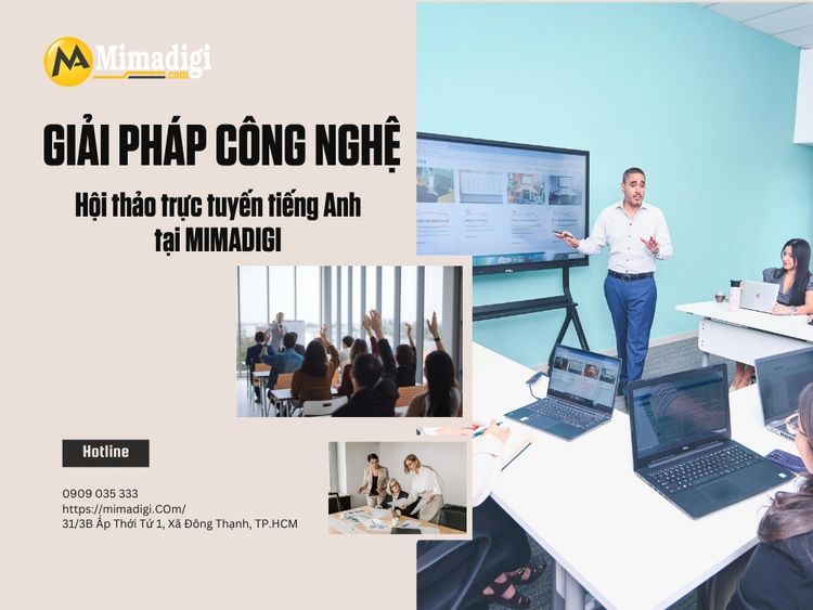 Hội thảo trực tuyến tiếng anh là gì