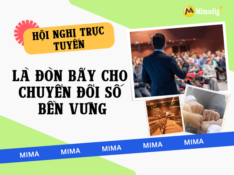 Hội nghị trực tuyến chuyển đổi số
