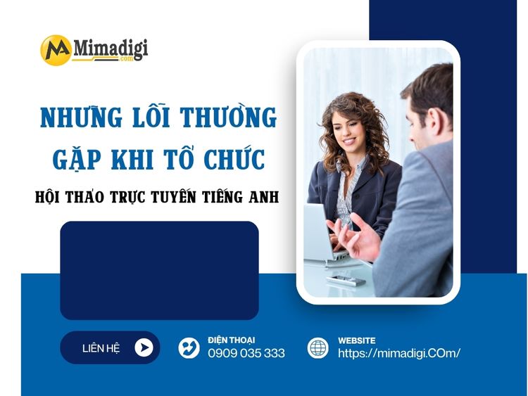 Hội thảo trực tuyến tiếng anh là gì