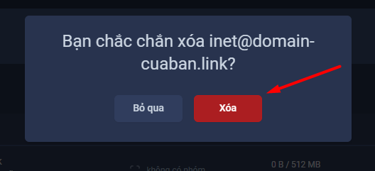 Hướng dẫn quản lý tài khoản trên trang quản trị OneMail