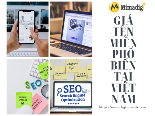 Popular Domain Names: .com, .vn, .net, .org and How to Choose the Right One with MIMADIGI
