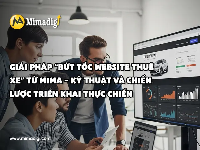 Tối Ưu Tốc Độ Website Thuê Xe Du Lịch tại mimadigi