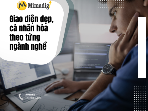Website Design in Bac Ninh – Beautiful Interface, SEO Standard at MIMADIGI