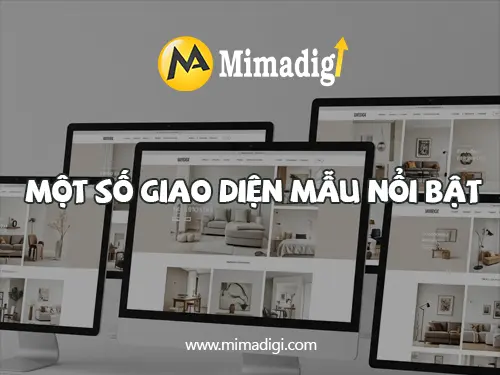 Interior design website design at mimadigi