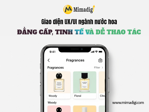Design a Perfume Selling Website at MIMADIGI