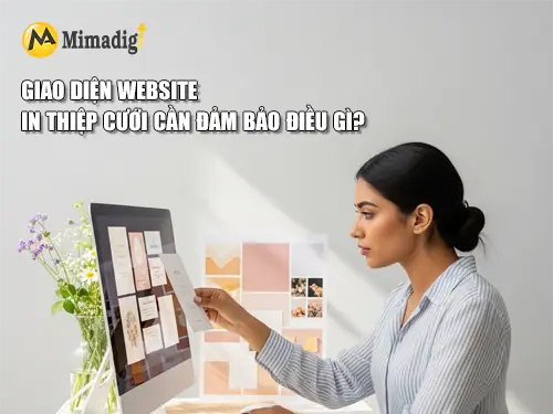 Wedding Invitation Printing Service Website Design at MIMADIGI