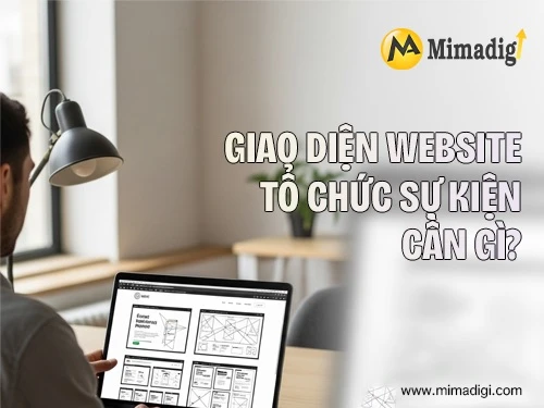 Event Planning Website Design at MIMADIGI