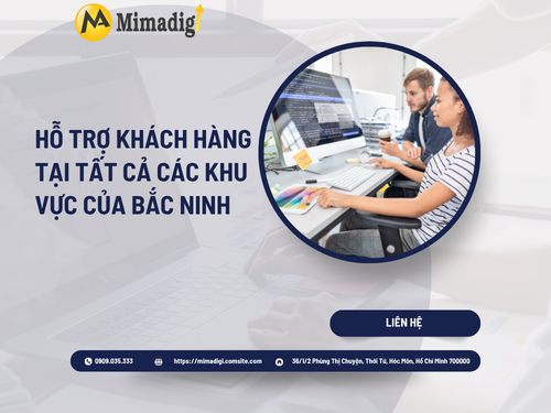 Website Design in Bac Ninh – Beautiful Interface, SEO Standard at MIMADIGI