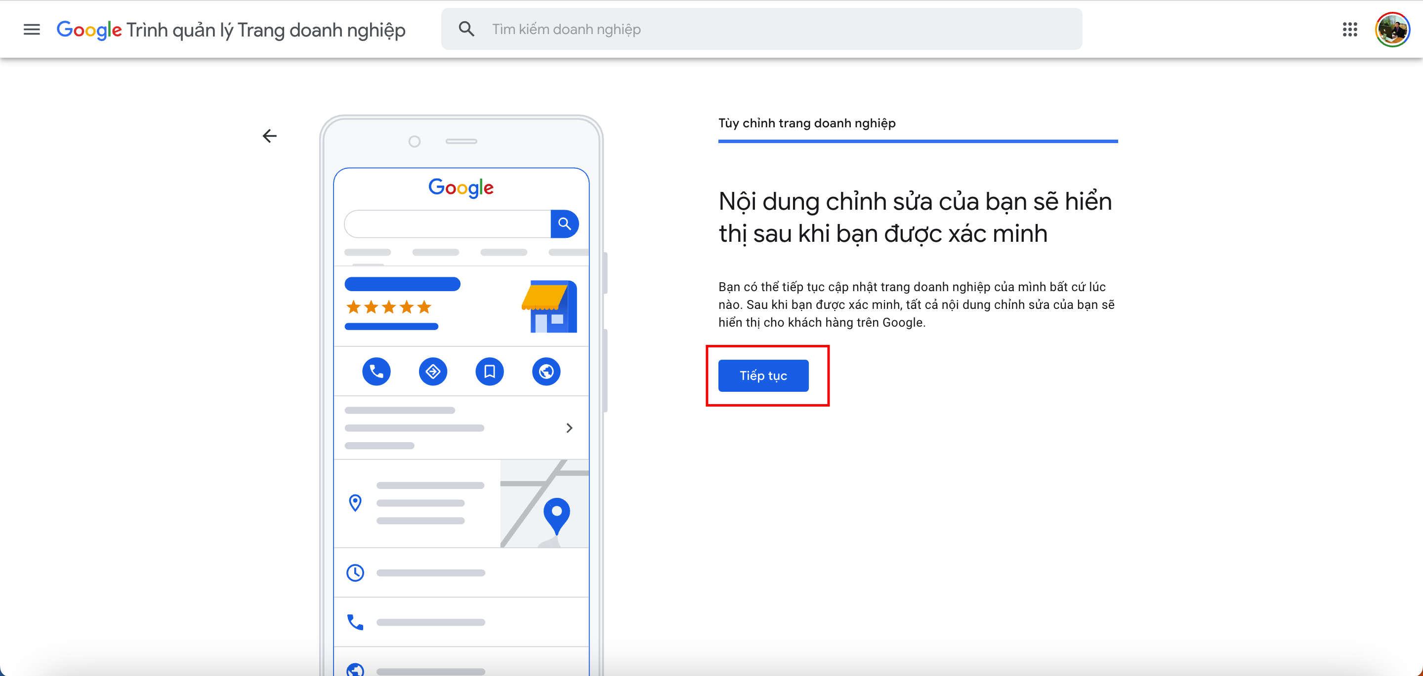 Quy trình tạo google maps doanh nghiệp