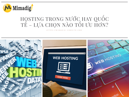 Hướng dẫn chọn hosting tốc độ cao cho website thương mại điện tử – Tối ưu hiệu suất, tăng đơn hàng của MIMADIGI