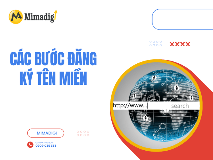 Các Bước Đăng Ký Tên Miền tại MIMA