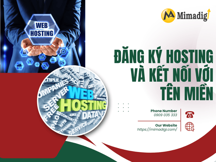 Đăng ký hosting và kết nối với tên miền tại MIMA