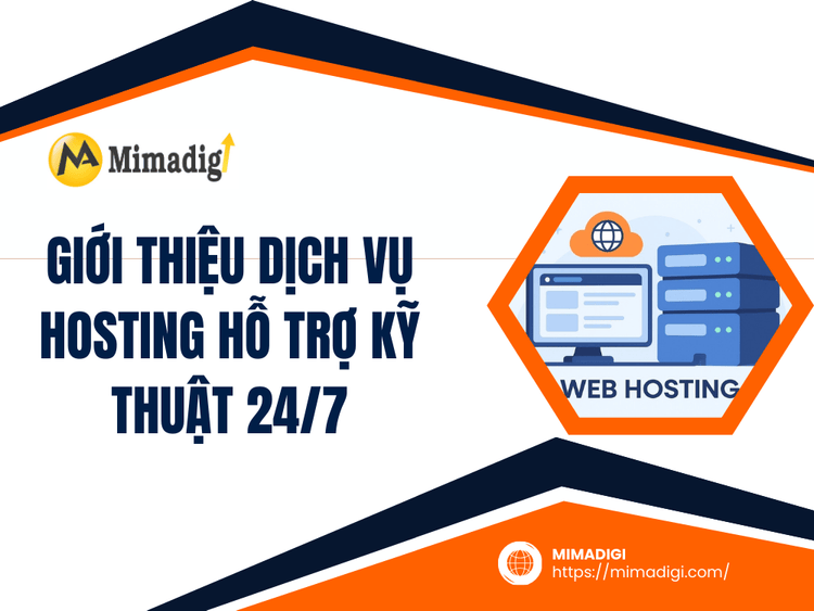 Giới Thiệu Dịch Vụ Hosting Hỗ Trợ Kỹ Thuật 24/7 tại MIMA