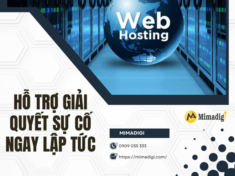 Hỗ trợ giải quyết sự cố ngay lập tức tại MIMA