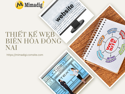 Thiết kế web Biên Hòa Đồng Nai cùng mimadigi