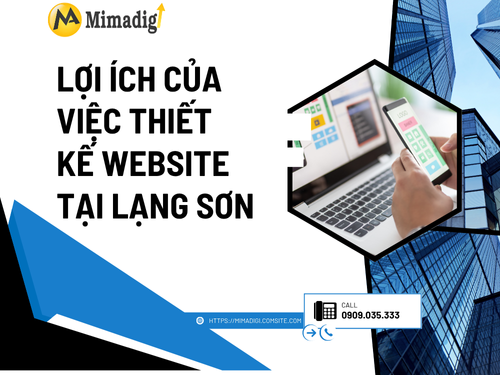 Website Design in Lang Son – Fast and Secure Websites by mimadigi
