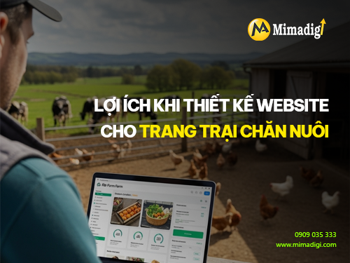 Livestock Farm Website Design with MIMADIGI