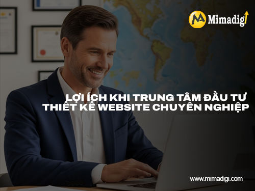 Thiết kế website trung tâm du học – tư vấn tại mimadigi