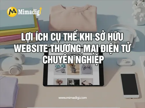E-commerce Website Design in Saigon by MIMADIGI