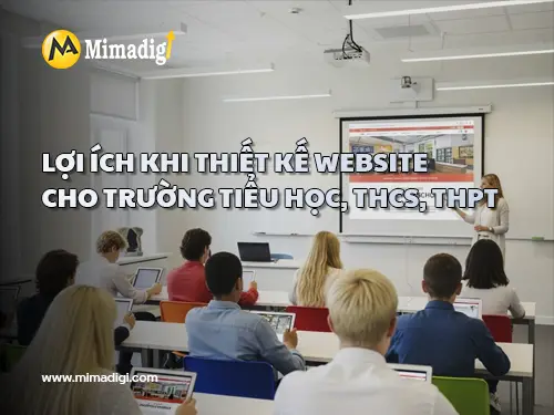 Website Design for Elementary, Middle, and High Schools at MIMADIGI