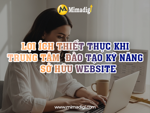 Vocational and skills training website design at mimadigi