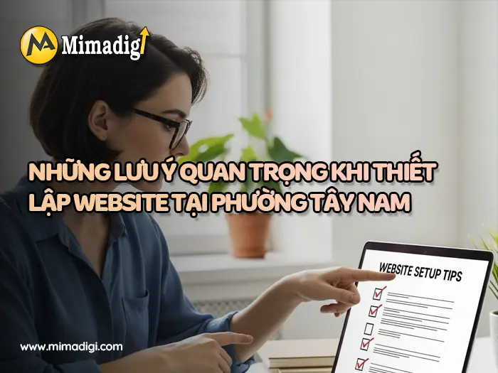 Website Design in Tây Nam Ward by MIMA