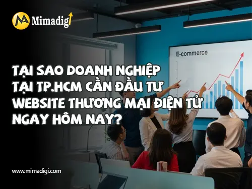 E-commerce Website Design in Saigon by MIMADIGI