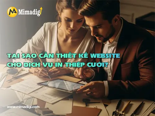 Wedding Invitation Printing Service Website Design at MIMADIGI