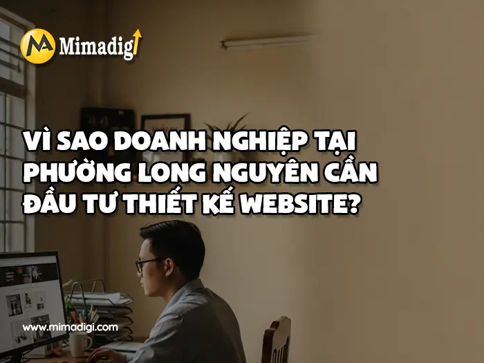 Website Design in Long Nguyen Ward at mimadigi