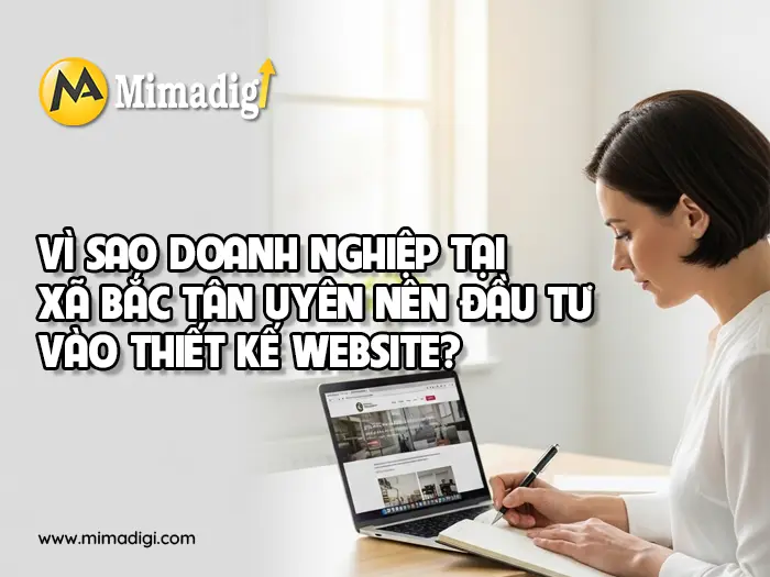 Thiết kế website Xã Bắc Tân Uyên tại mimadigi