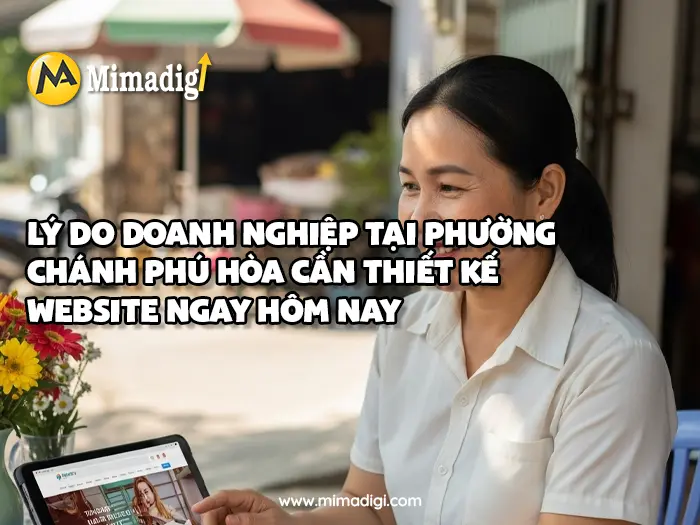 Website Design in Chanh Phu Hoa Ward at mimadigi