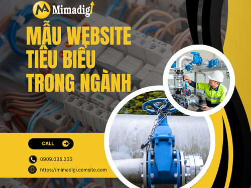 Electrical and plumbing supplies website design at mimadigi