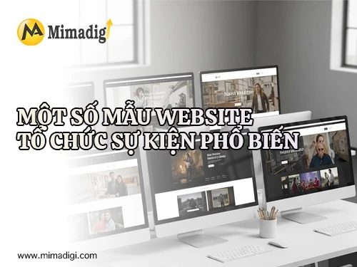 Event Planning Website Design at MIMADIGI