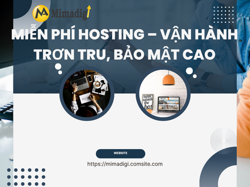 Website Design in Hai Phong – UX/UI Standard, Free Hosting with MIMA web design