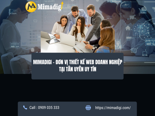 Website design for businesses in Tan Uyen by mimadigi