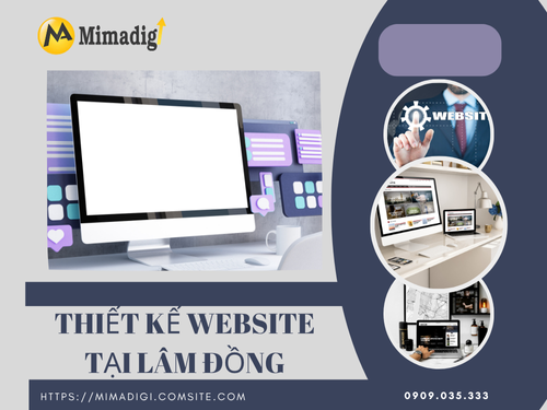 Thiết kế website tại Lâm Đồng – Website doanh nghiệp hiện đại, chuẩn thương hiệu cùng MIMADIGI