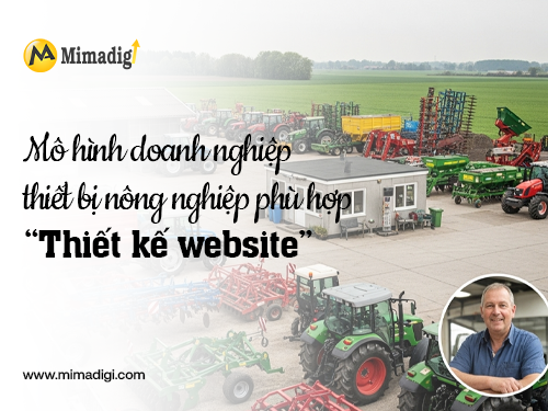 Website Design for Agricultural Equipment Suppliers with MIMADIGI