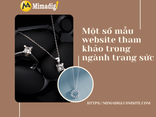 Website design for gold, silver, and jewelry stores at mimadigi