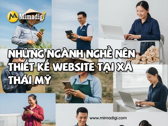 Website Design in Thái Mỹ Commune at mimadigi