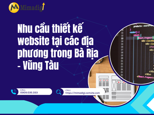 Thiết kế website tại Bà Rịa – Website doanh nghiệp chuẩn SEO tại mimadigi