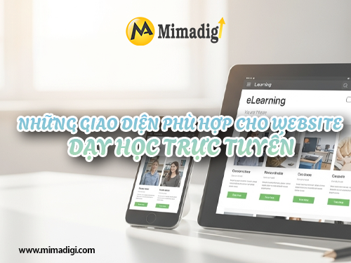 Online Learning Website Design – eLearning at MIMADIGI